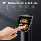 Sous-Vide-Garer G330 WLAN 1100 W 40–90 °C IPX7 Wasserdicht TFT-Touchdisplay 360° Zirkulation 50 l