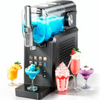 Slushmaschine 2,7 l mit 8 Programmen One-Touch Start Selbstreinigung für Slush Frappé Milchshake und gefrorene Getränke