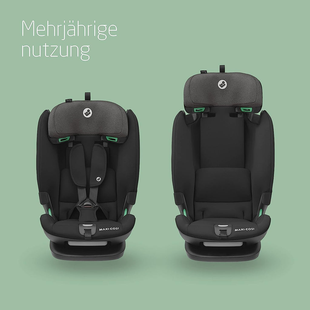 Kinderautositz i-Size Titan Plus 76-150 cm ISOFIX G-CELL Seitenaufprallschutz 4 Liegepositionen