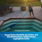 Kabelloser Poolsauger Max Li Gen. 1 mit Lithium-Akku 2200 mAh 1 Stunde Laufzeit großer Schmutzbehälter