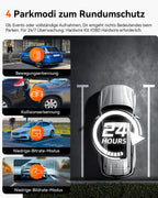 2K Dashcam N2X Dualkamera 2.5K 60FPS vorne und 1080P innen STARVIS 2 HDR 5GHz WLAN GPS Nachtsicht Sprachsteuerung