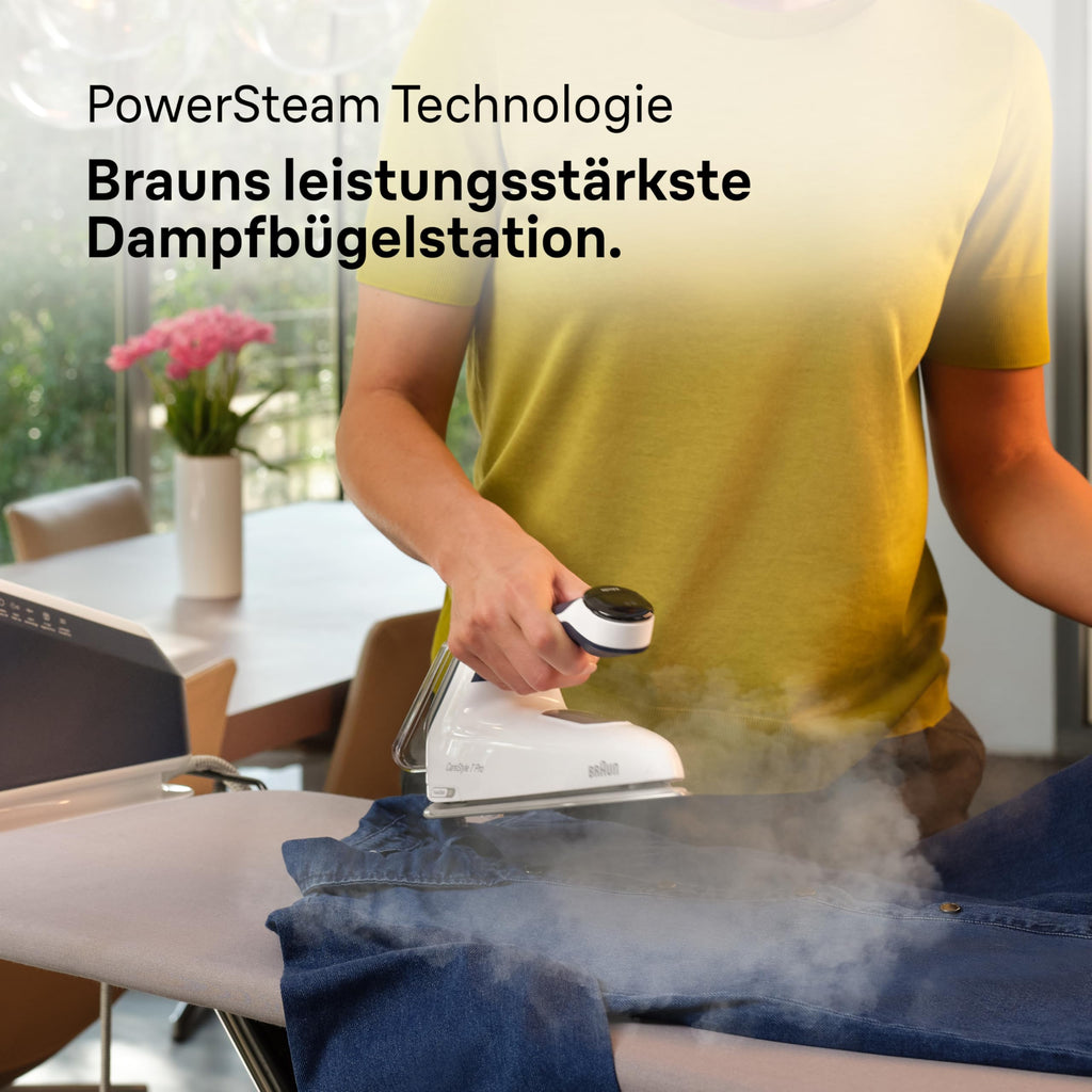 Dampfbügelstation CareStyle 7 Pro IS7282BL 2700 Watt 2 l Wassertank 600 g/min Dampfstoß FreeGlide 3D Bügelsohle