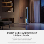 Nebelventilator 765S 3-in-1 Turmventilator 6 L Tank 10,4 m/s Luftstrom WLAN App-Steuerung 12 Geschwindigkeiten 4 Modi