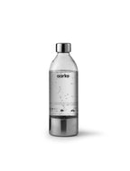Wassersprudler Carbonator 3 Edelstahl 800 ml manuell 2 BPA-freie PET-Flaschen Auffangschale