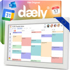 Digitaler Familienkalender 15,6 Zoll Wandkalender FHD Touchscreen App für iOS und Android 40 x 25 cm Kalender To-dos Routinen