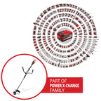 Akku-Sense GP-BC 36/430 Li BL 36 V 43 cm Schnittbreite Brushless-Motor mit 3-Zahn-Messer und Doppelfadenspule