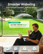 Smartes Bewässerungssystem IrriSense 2 WAW1 mit App-Steuerung Regensensor und Mehrzonenbewässerung