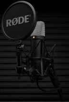 Großmembran Kondensatormikrofon NT1 5. Generation USB XLR 192 kHz mit Mikrofonspinne Popfilter und Kabel