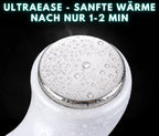 Ultraschallgerät für Körper und Gesicht mit Wärme 3 Stufen 10 Min Timer kabellos vibrationsfrei mit Audio Entspannungsübungen