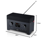 Digitalradio 3SIXTY mit DAB+ Internetradio Bluetooth WLAN 30 W 360-Grad-Sound Subwoofer Powerbank