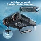 Pool-Oberflächenskimmer-Roboter EcoSurfer S2 Solar- und DC-Ladung 150 µm Filter App-Steuerung mit Hinderniserkennung