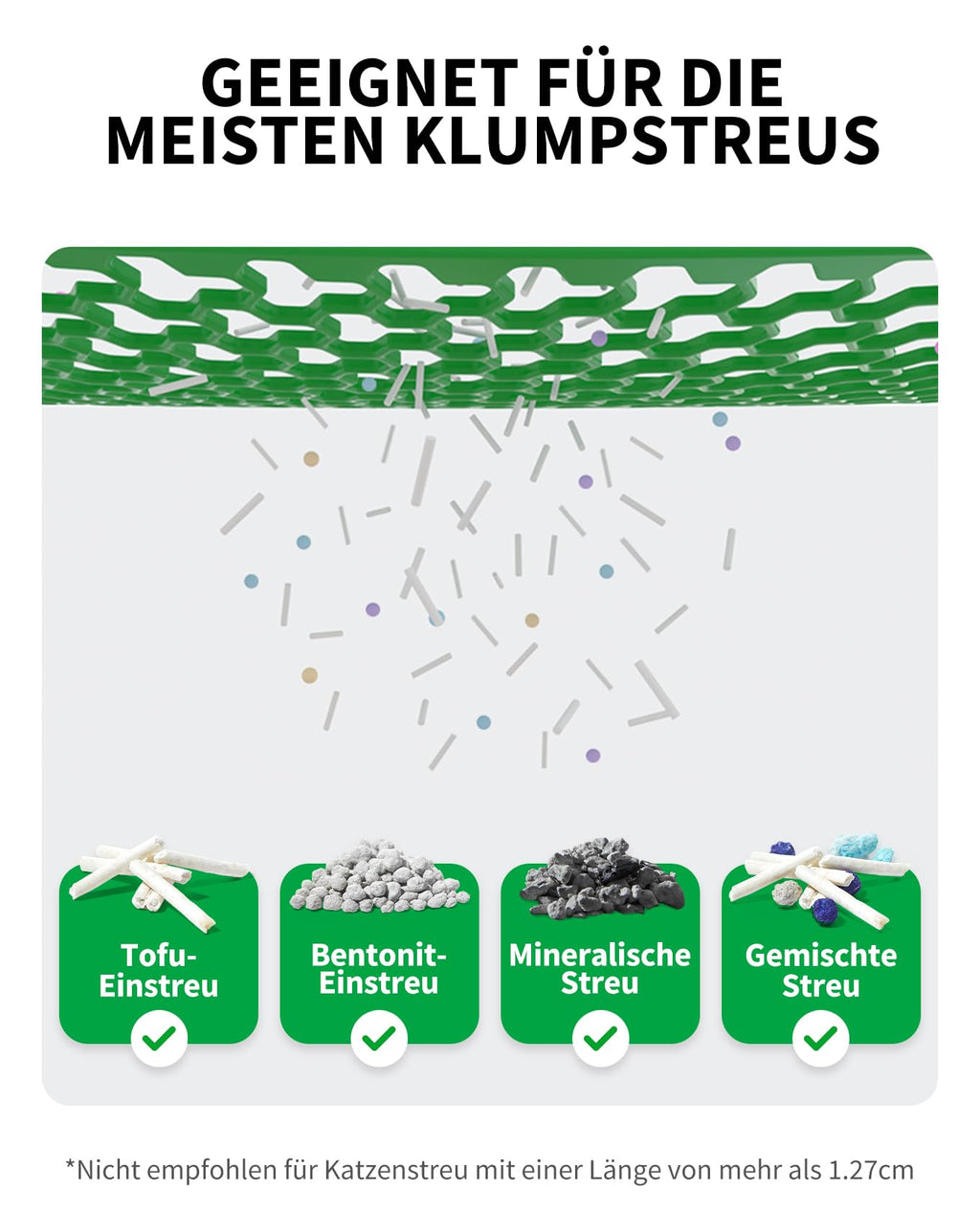 Katzentoilette selbstreinigend Pura Max 2 76 L App-Steuerung XSecure 8 kg Traglast 58 x 53 x 52,5 cm