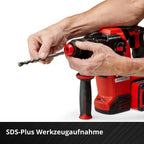 Akku-Bohrhammer HEROCCO 36/28 3,2 J 1100 U/min SDS-plus bürstenlos Twin-Pack mit E-Box ohne Akku und Ladegerät