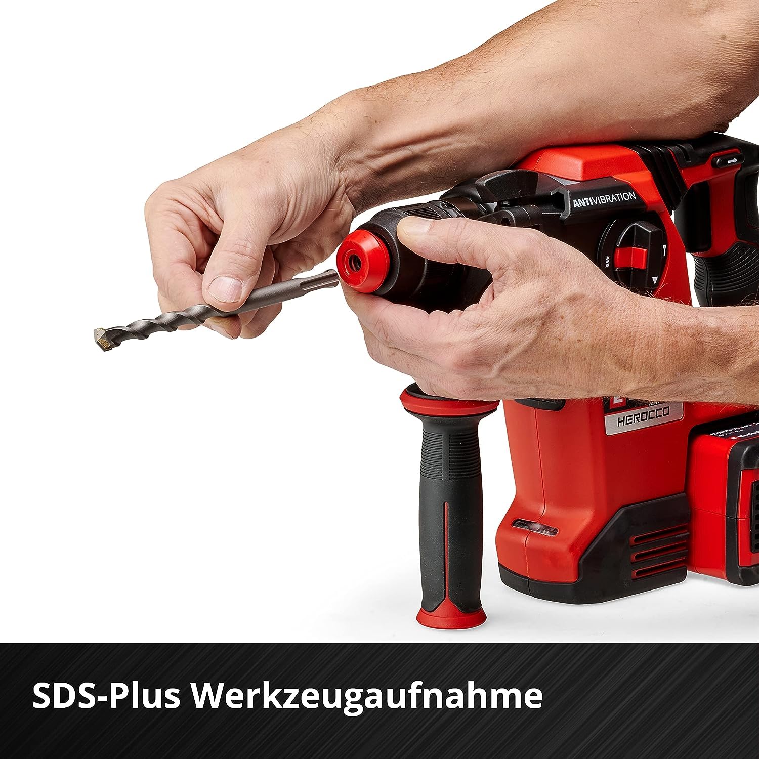 Akku-Bohrhammer HEROCCO 36/28 3,2 J 1100 U/min SDS-plus bürstenlos Twin-Pack mit E-Box ohne Akku und Ladegerät