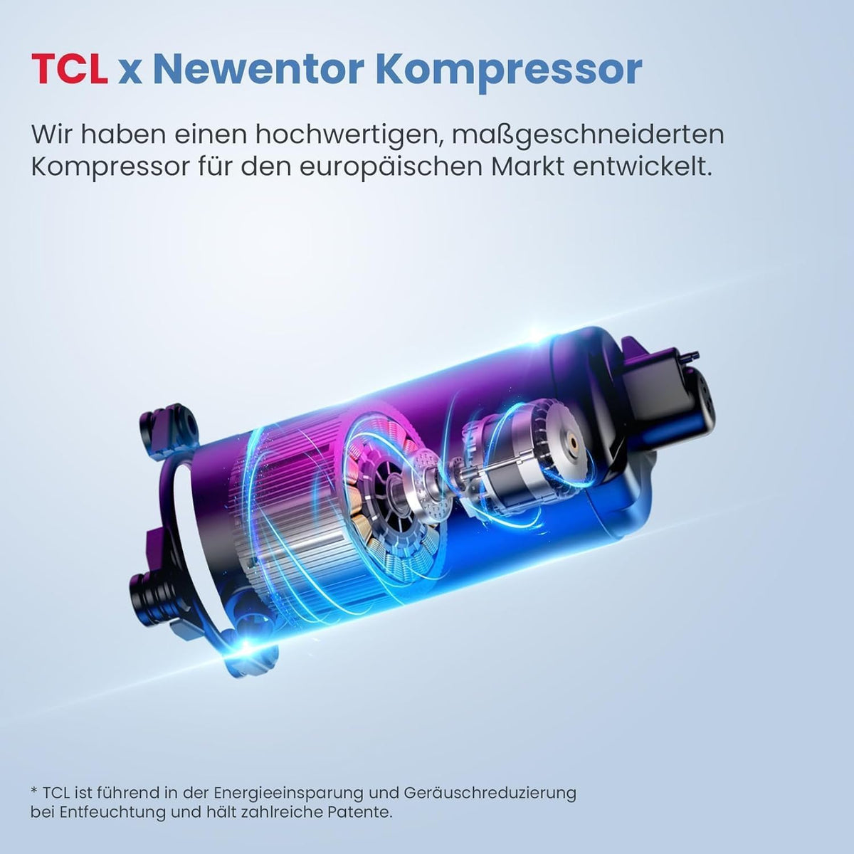 Luftentfeuchter elektrisch 20L DFL-20L für Keller bis 50m² mit 475W Leistung und 3,4L Wassertank
