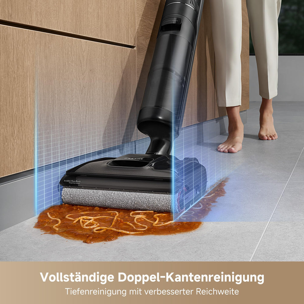 Nass- und Trockensauger H12 Pro FlexReach 18000 Pa 50 Min Laufzeit 27 V 780 ml 180° flaches Design 90 °C Selbstreinigung beidseitige Kantenreinigung