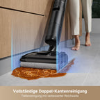 Nass- und Trockensauger H12 Pro FlexReach 18000 Pa 50 Min Laufzeit 27 V 780 ml 180° flaches Design 90 °C Selbstreinigung beidseitige Kantenreinigung