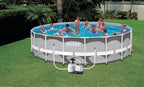 Sandfilteranlage QX2100 mit Salzwassersystem Zeitschaltuhr 7900 l/h für Pools bis 32200 l 230 V Modell 26676