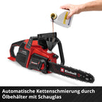 Akku-Kettensäge GP-LC 36/40 Li BL-Solo 36 V 38 cm Schnittlänge 19 m/s Brushless 4,76 kg ohne Akku
