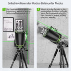 4D Kreuzlinienlaser S04CG-C 16 Linien 4x360° selbstnivellierend grüner Laser LCD Bluetooth Fernbedienung