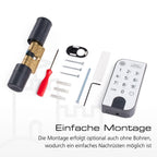 Elektronisches Türschloss Entry Home 2.0 mit Zahlencode App und Funkschlüssel inklusive Zylinder