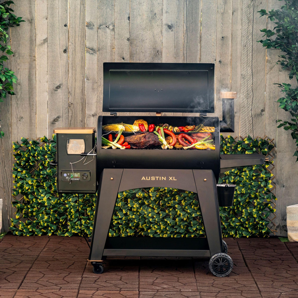 Holzkohlegrill AustinXL Räuchergrill 6503 cm² Temperatur 82-260°C Flammenfunktion 13,6 kg