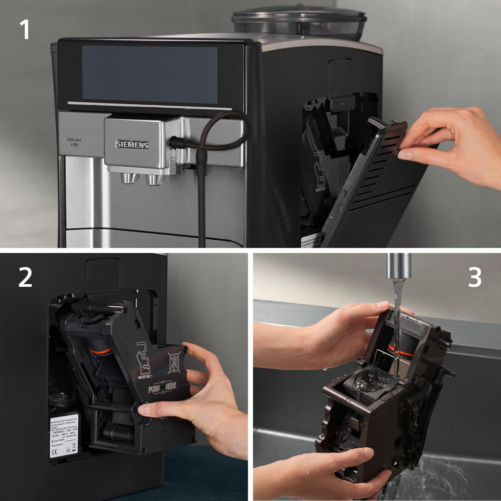 Kaffeevollautomat EQ6 plus s700 TE657503DE mit Milchsystem 12 Getränke Touchdisplay Keramikmahlwerk 1,7 l