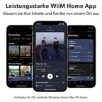 Musik-Streamer für Stereoanlagen Pro mit AirPlay 2 Spotify Connect Hi-Res Audio 24 Bit 192 kHz WLAN Multiroom