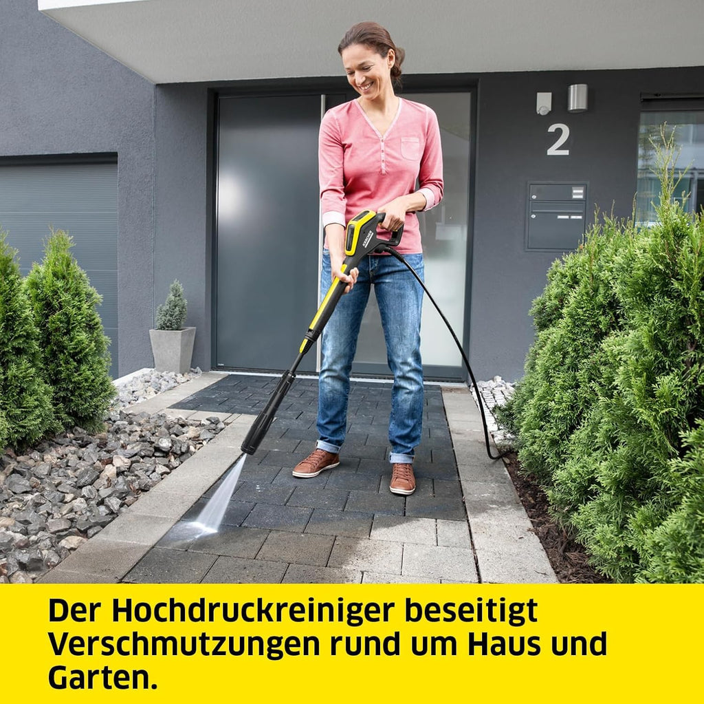 Hochdruckreiniger K 4 Power Control 130 bar 420 l/h 8 m Schlauch App-Unterstützung Plug 'n' Clean Dreckfräser