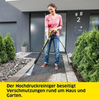 Hochdruckreiniger K 4 Power Control 130 bar 420 l/h 8 m Schlauch App-Unterstützung Plug 'n' Clean Dreckfräser