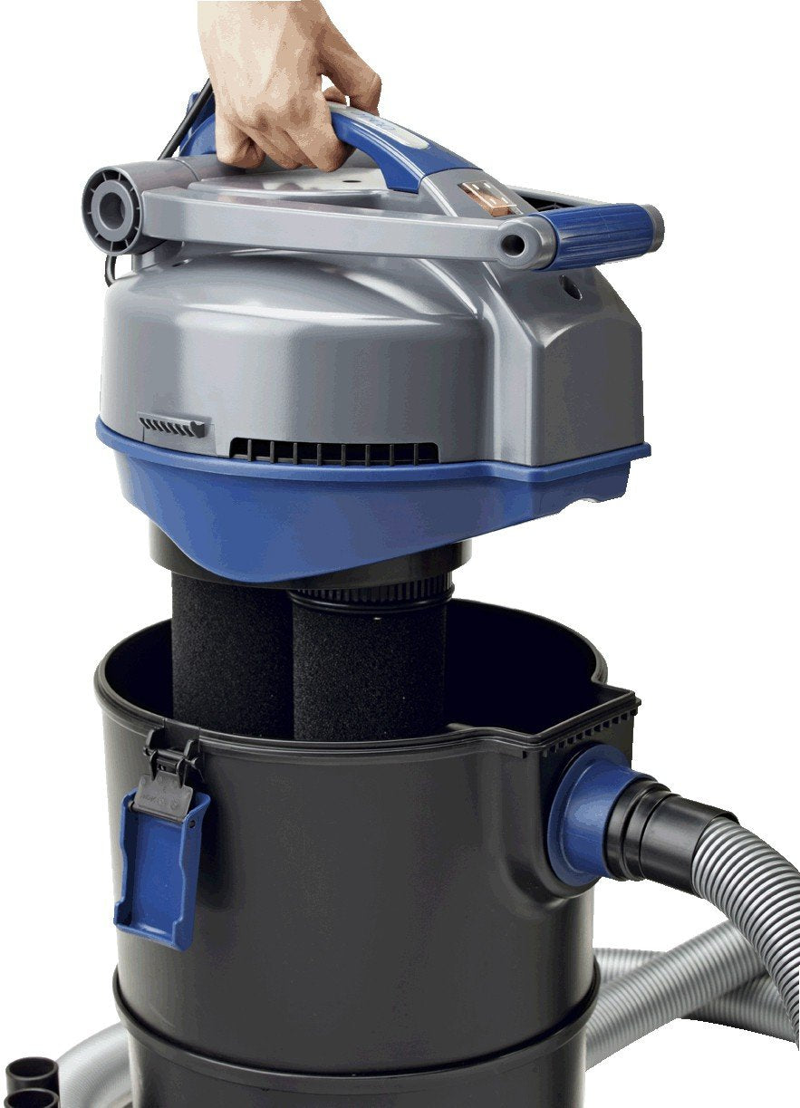 Teichsauger 50388 1800 W Zweikammersystem maximale Saugtiefe 2,4 m für Teich und Pool Reinigung