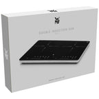 Induktionskochfeld Kult X Doppel 0415320011 2 Platten 2 Kochzonen 3500 W 8 Stufen Topferkennung Touch-Display Timer