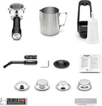 Espressomaschine Barista Express Impress SES876BSS4EEU1 25 Mahlgradeinstellungen Kegelmahlwerk Milchaufschäumer 1850 W