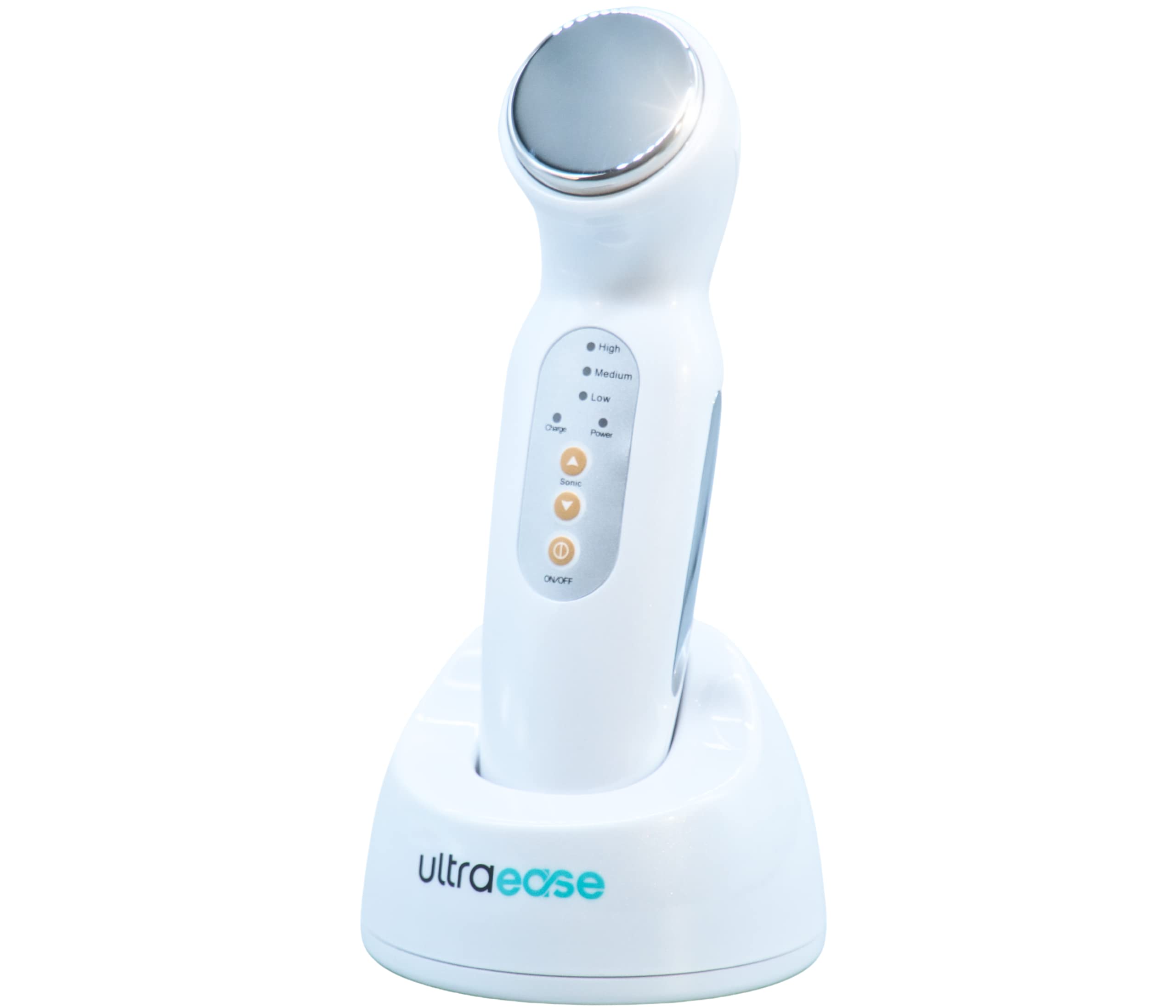 Ultraschallgerät für Körper und Gesicht mit Wärme 3 Stufen 10 Min Timer kabellos vibrationsfrei mit Audio Entspannungsübungen
