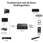 Musik-Streamer für Stereoanlagen Pro mit AirPlay 2 Spotify Connect Hi-Res Audio 24 Bit 192 kHz WLAN Multiroom