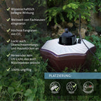 BG-Mosquitaire CO2 Mückenfalle für Outdoor mit BG-Sweetscent Lockstoff, CO2-Anschluss, ohne Insektizide, 40 x 40 x 25 cm