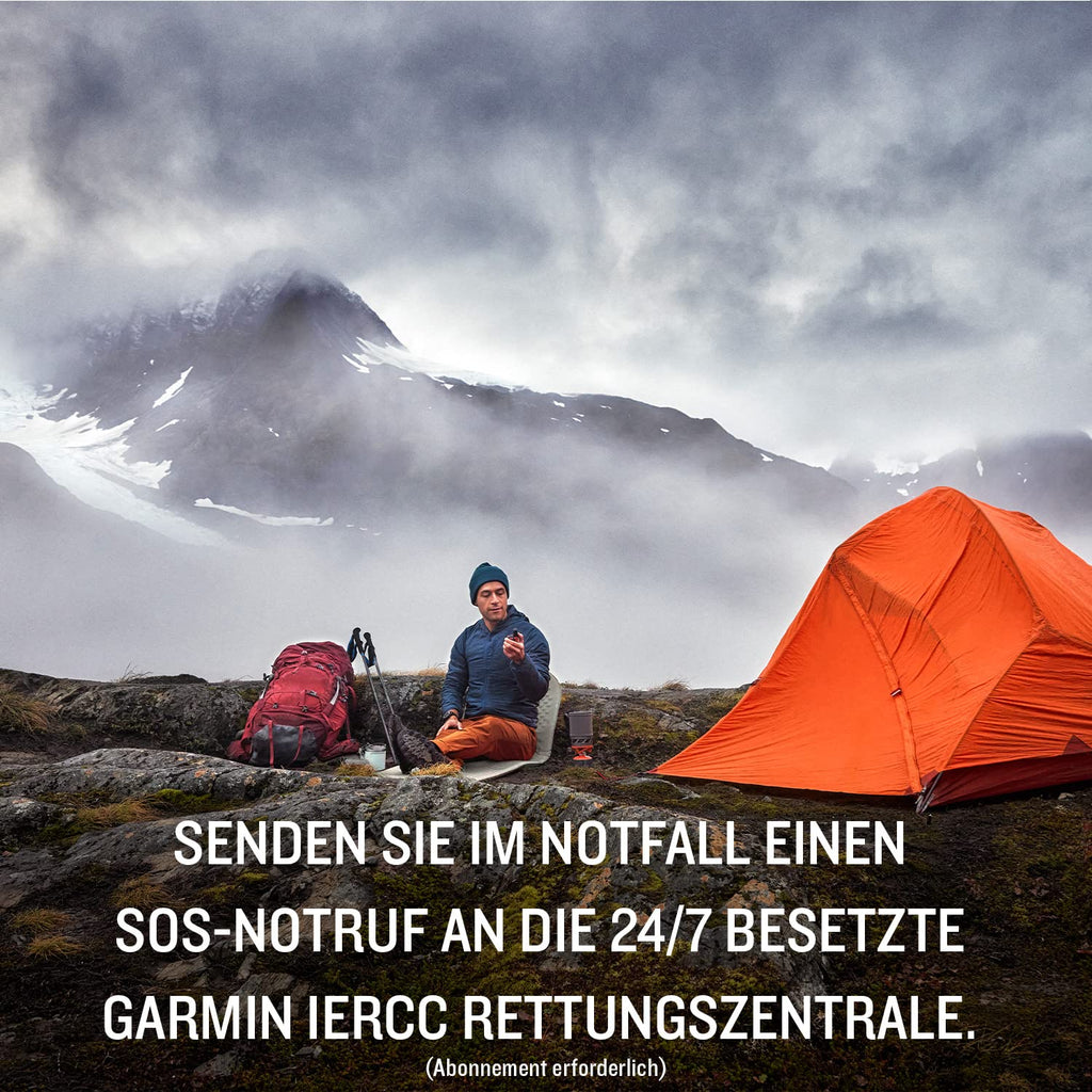 Satelliten-Kommunikationsgerät inReach Mini 2 mit SOS Zwei-Wege-Nachrichten TracBack IPX7 Schwarz/Rot