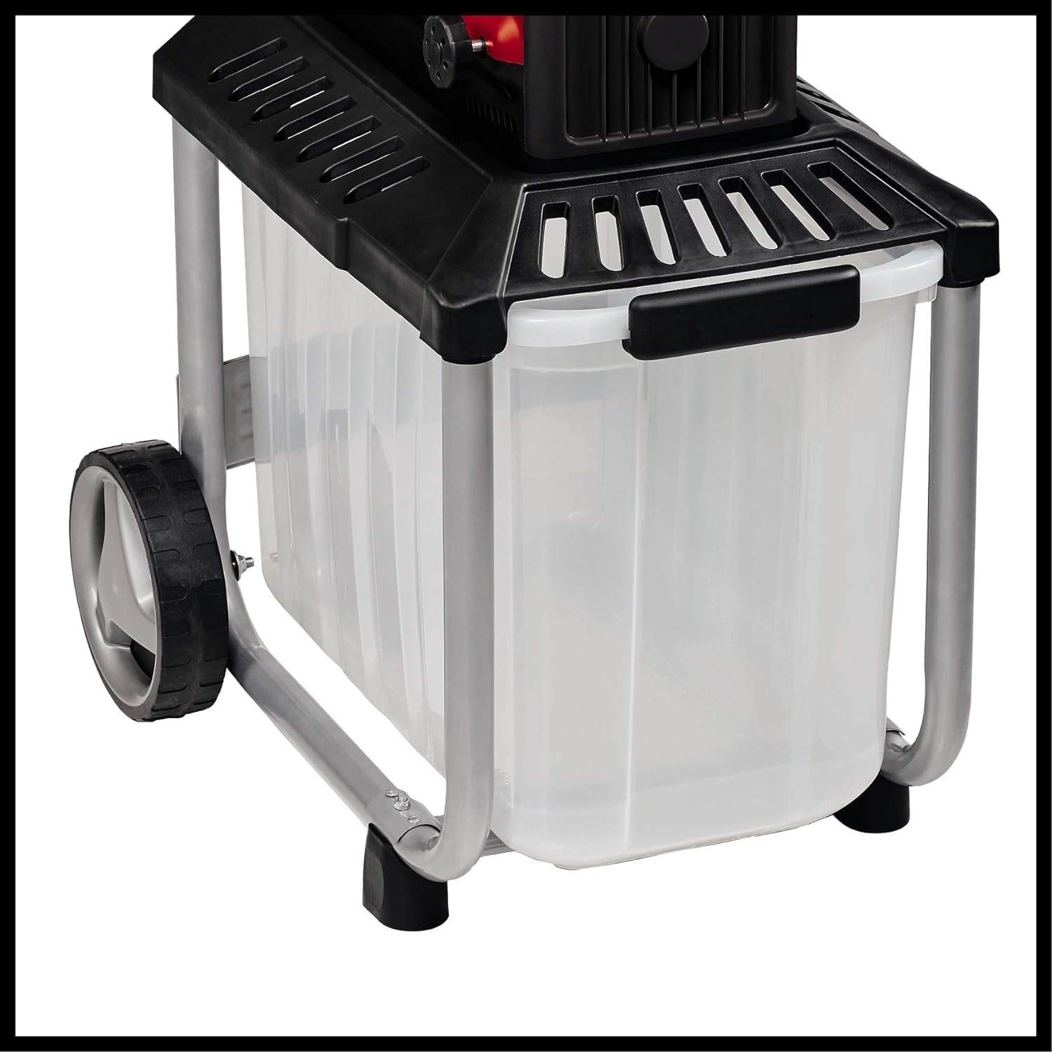 Elektro-Leisehäcksler GC-RS 60 CB 2800 W für Äste bis 45 mm mit Schneidwalze 60 l Fangbox Drehrichtungsumschalter