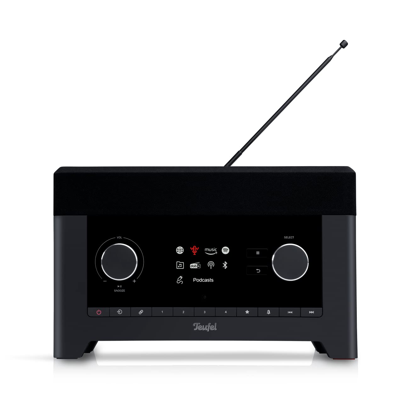 Digitalradio 3SIXTY mit DAB+ Internetradio Bluetooth WLAN 30 W 360-Grad-Sound Subwoofer Powerbank