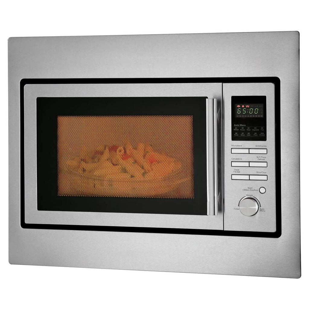 Einbau Mikrowelle MWG 2216 H EB 25 L 900 W mit Grill 1100 W Heißluft 2500 W und Grillrost