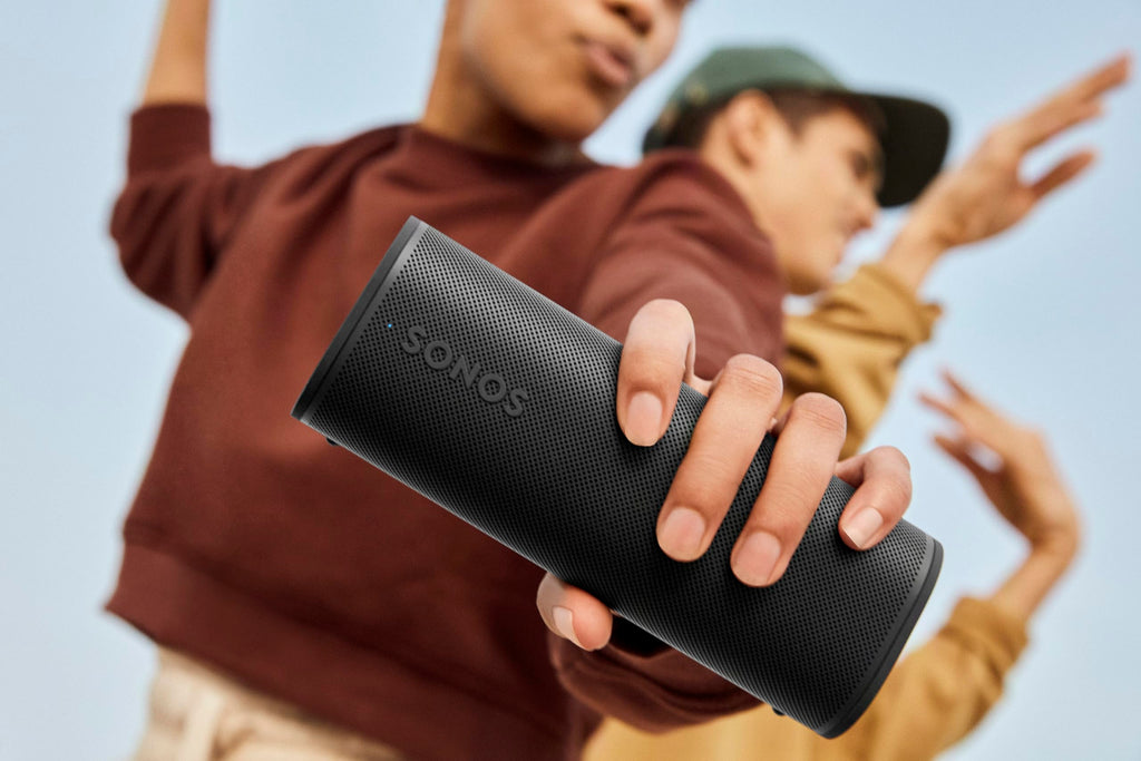 Mobiler WLAN Bluetooth Lautsprecher Roam 2 wasserdicht IP67 10 Stunden Akkulaufzeit mit Stereo-Sound