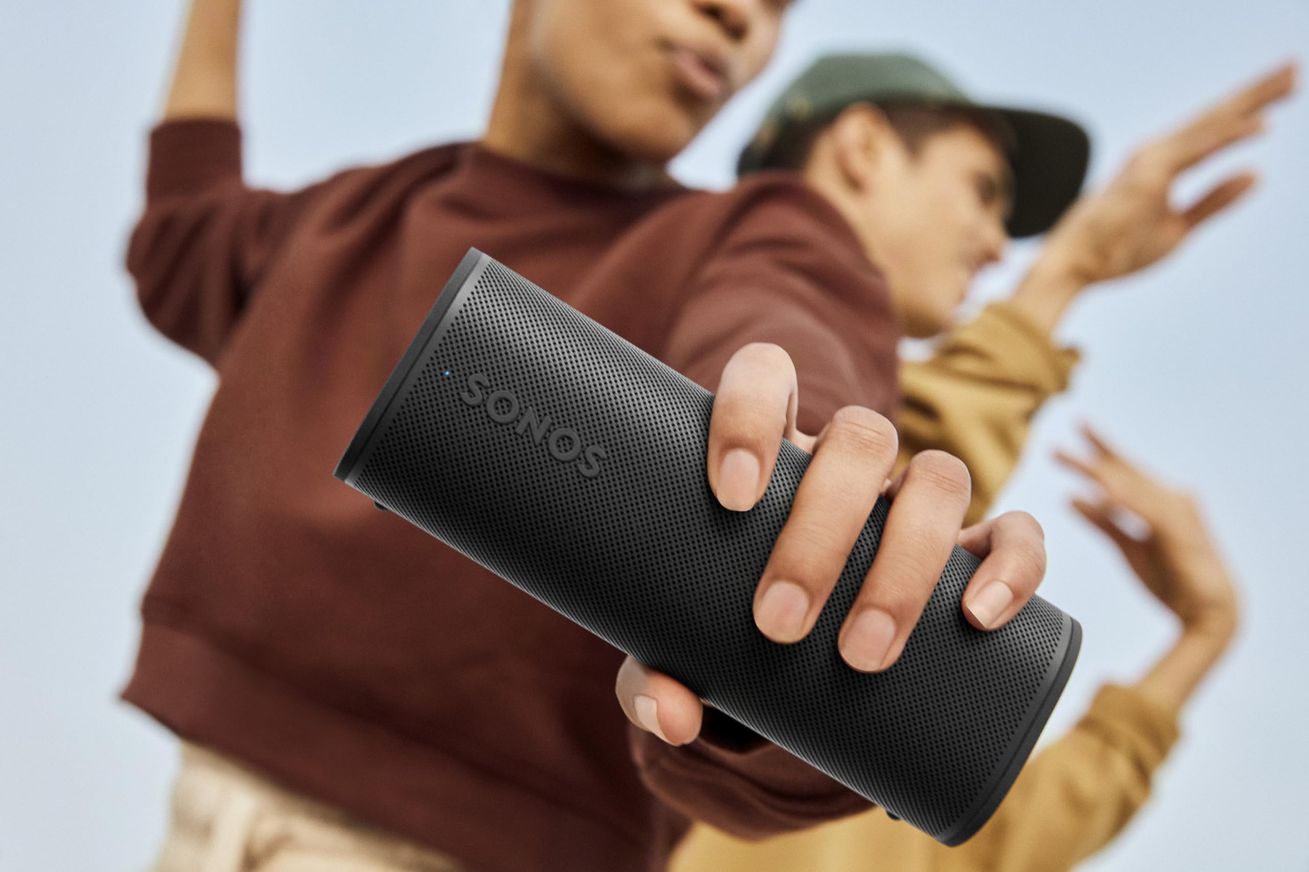 Mobiler WLAN Bluetooth Lautsprecher Roam 2 wasserdicht IP67 10 Stunden Akkulaufzeit mit Stereo-Sound