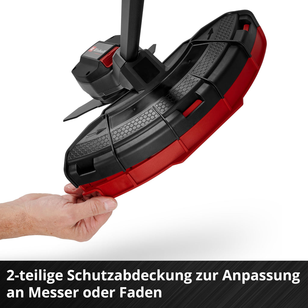 Akku-Sense GP-BC 36/430 Li BL 36 V 43 cm Schnittbreite Brushless-Motor mit 3-Zahn-Messer und Doppelfadenspule