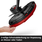Akku-Sense GP-BC 36/430 Li BL 36 V 43 cm Schnittbreite Brushless-Motor mit 3-Zahn-Messer und Doppelfadenspule