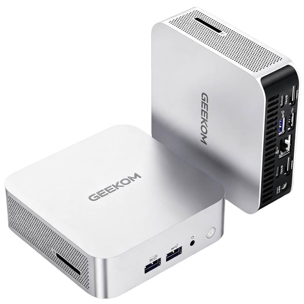 Mini-PC A6 mit AMD Ryzen 7 6800H 4,7 GHz, Radeon 680M, 16GB DDR5, 1TB PCIe 4.0 SSD, 2x USB4, 2x HDMI, Windows 11 Pro