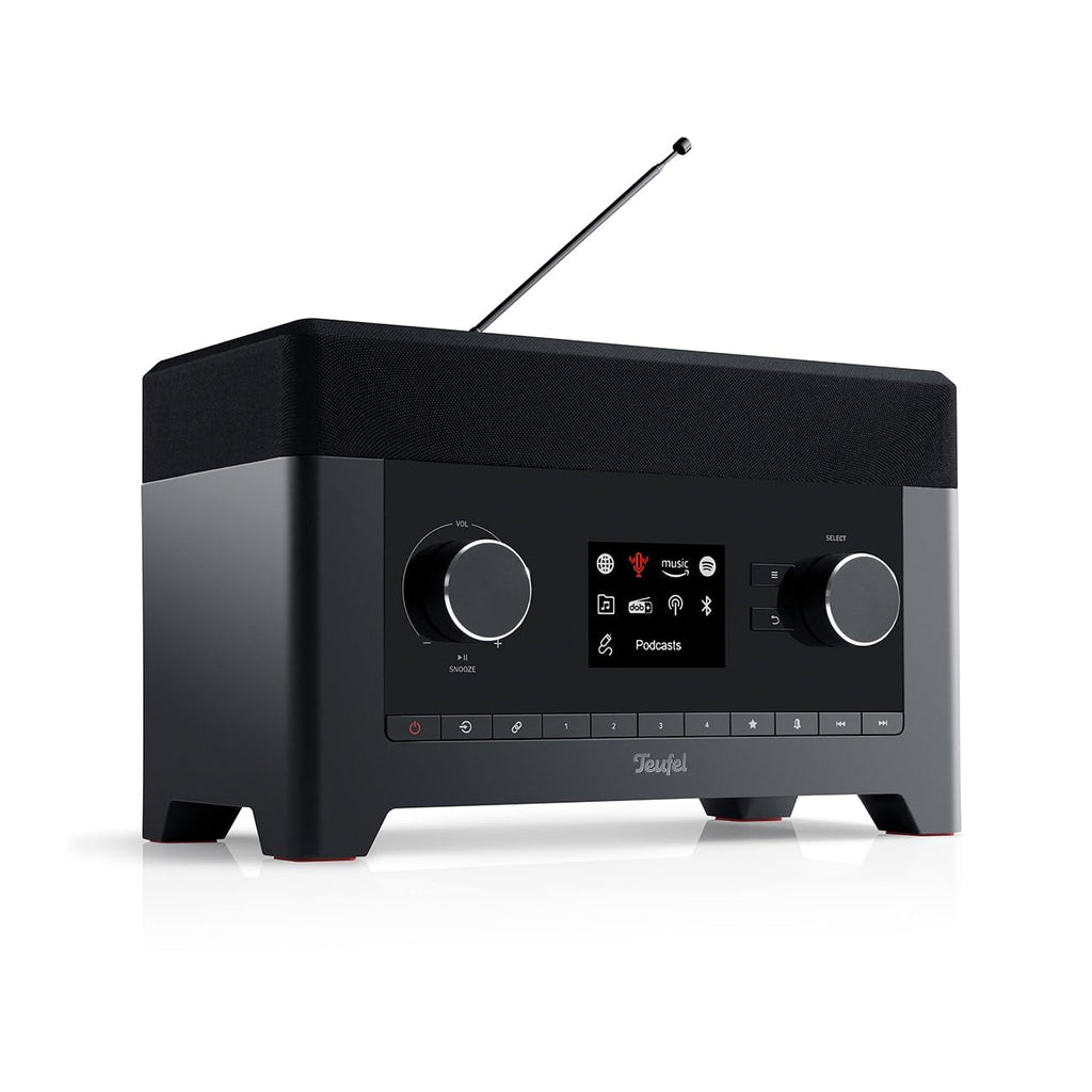 Digitalradio 3SIXTY mit DAB+ Internetradio Bluetooth WLAN 30 W 360-Grad-Sound Subwoofer Powerbank