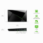 4K Streaming Media Player SHIELD TV Pro mit HDR Dolby Vision Dolby Atmos KI Upscaling HDMI USB und Fernbedienung