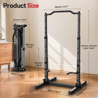 Kraftturm JU30 5-in-1 Klimmzugstange Dip Station höhenverstellbar faltbar 204 kg Belastbarkeit 112 × 105 × 210 cm