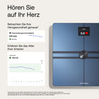 Körperanalysewaage Body Comp WBS12 Multifrequenz BIA WLAN Bluetooth 50 g Messgenauigkeit 10 Messwerte 180 kg