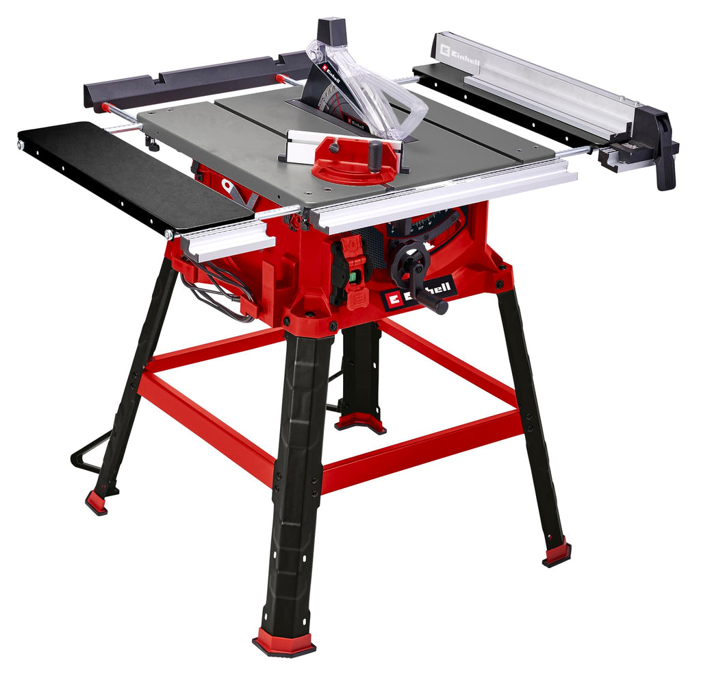 Tischkreissäge TC-TS 2225 U 2200 W 80 mm Schnitthöhe 254 mm Sägeblatt mit Tischverbreiterung Winkelanschlag und Parallelanschlag